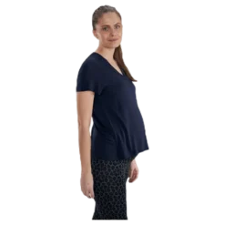 The-Shirt V-Neck Blue