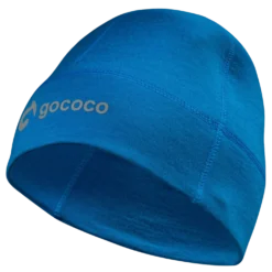 Thin Running Hat Wool Blue