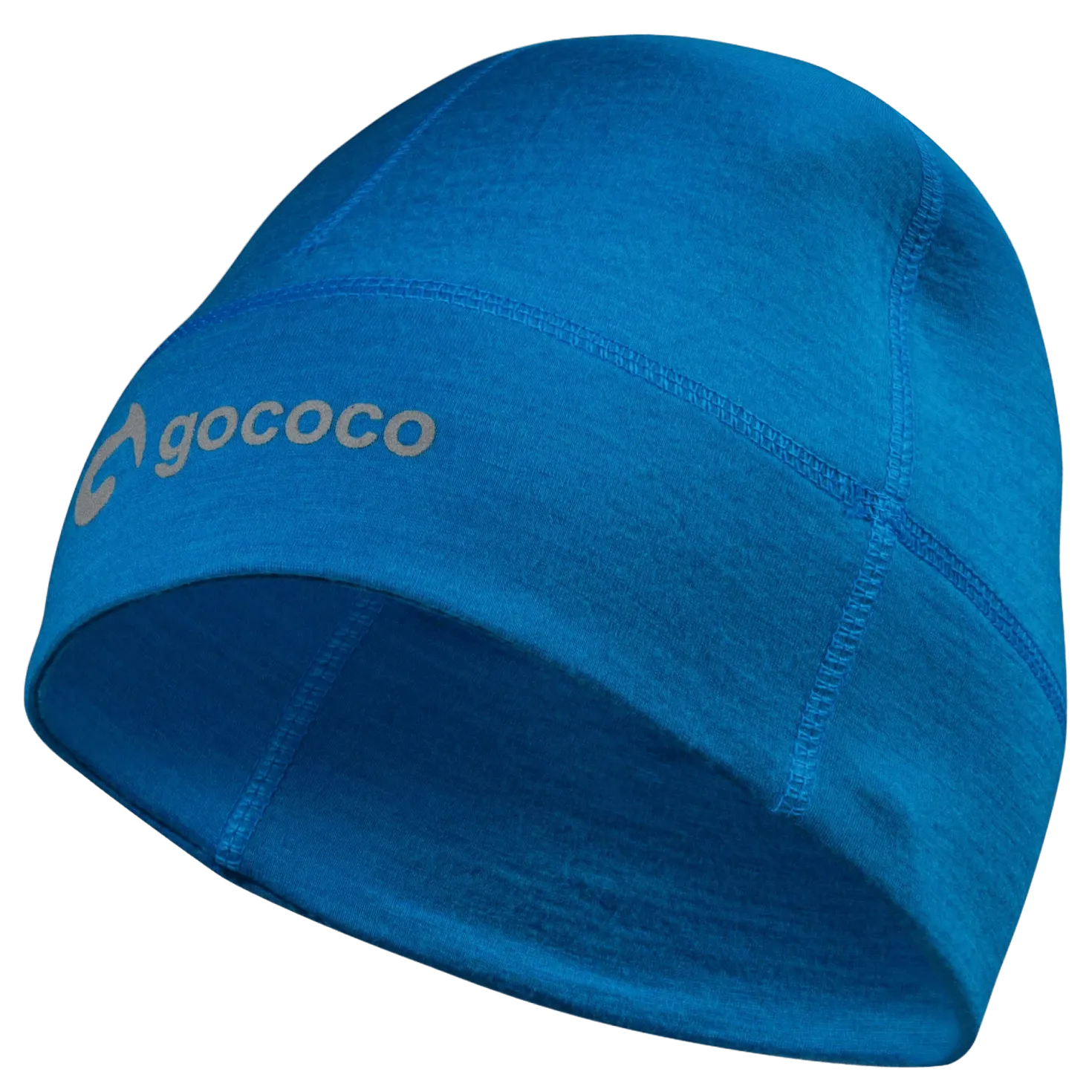 Thin Running Hat Wool Blue