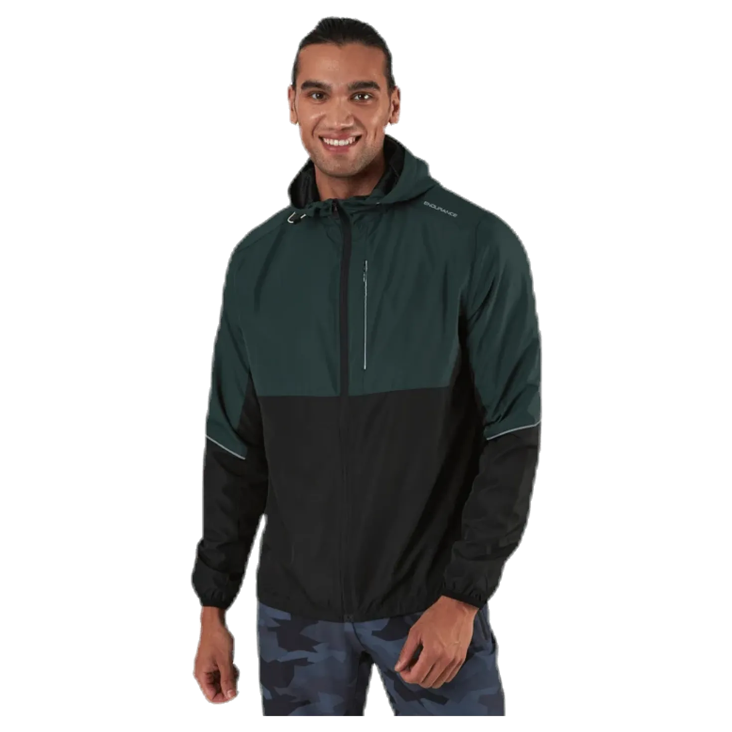 Thorow Running Jacket With Hood Green