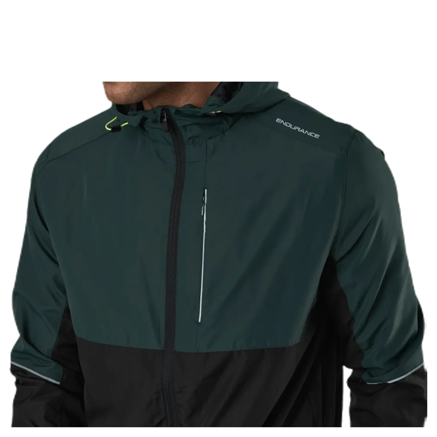 Thorow Running Jacket With Hood Green