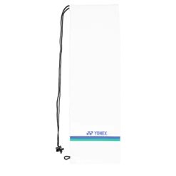 75th Racket Cover - Badminton White