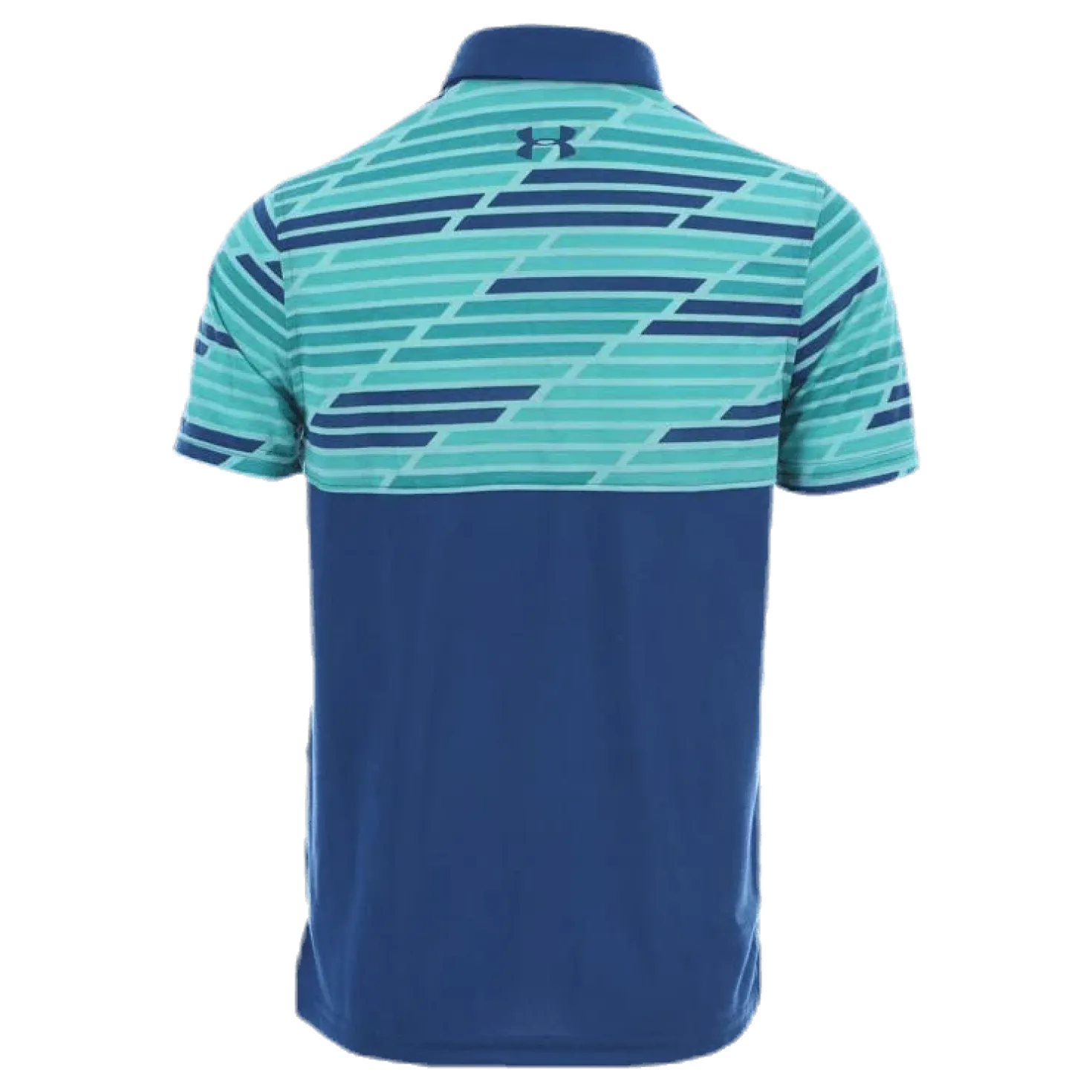 Threadborne Blocked Polo Blue/Patterned