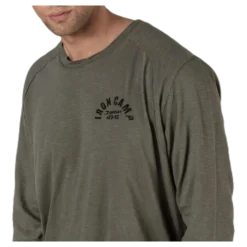 Throwback LS Tee Green