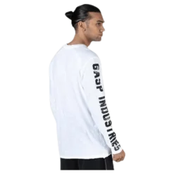 Throwback LS Tee White