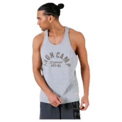 Throwback tank Grey