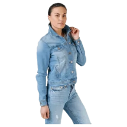 Tia Life Dnm Jacket Bb Lb Blue