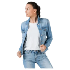 Tia Life Dnm Jacket Bb Lb Blue
