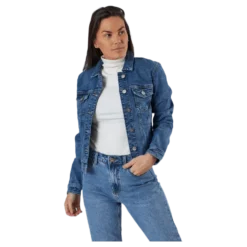 Tia Life Dnm Jacket Blue