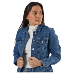 Tia Life Dnm Jacket Blue