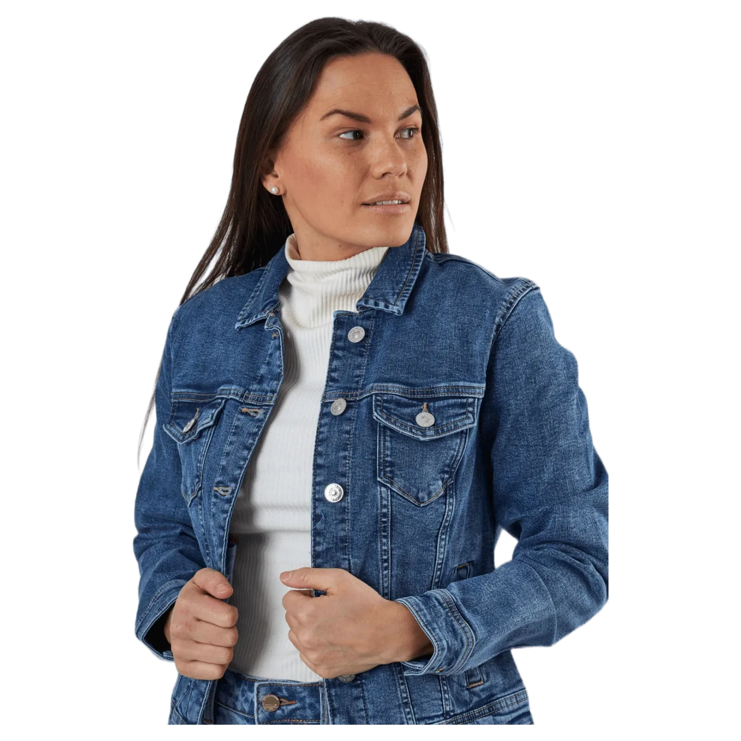 Tia Life Dnm Jacket Blue