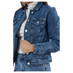 Tia Life Dnm Jacket Blue