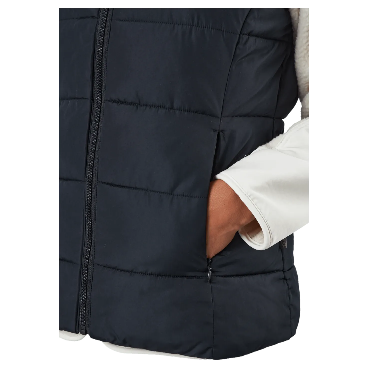 Tindra Reco Waistcoat Black