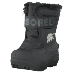 Toddler's Snow Commander Black, Charcoal