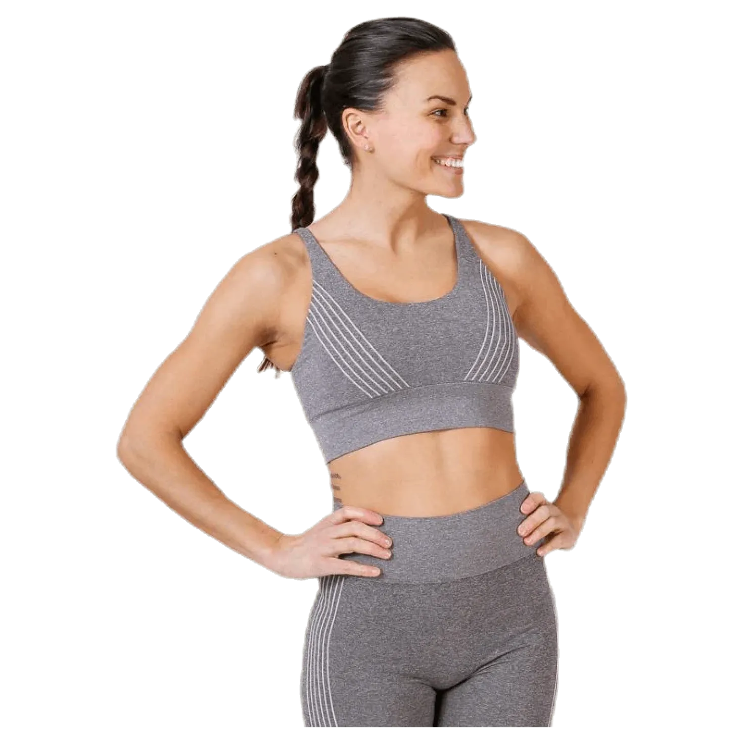 2-tone Bra Top Purple