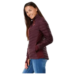Tove Midlayer Full Zip Purple