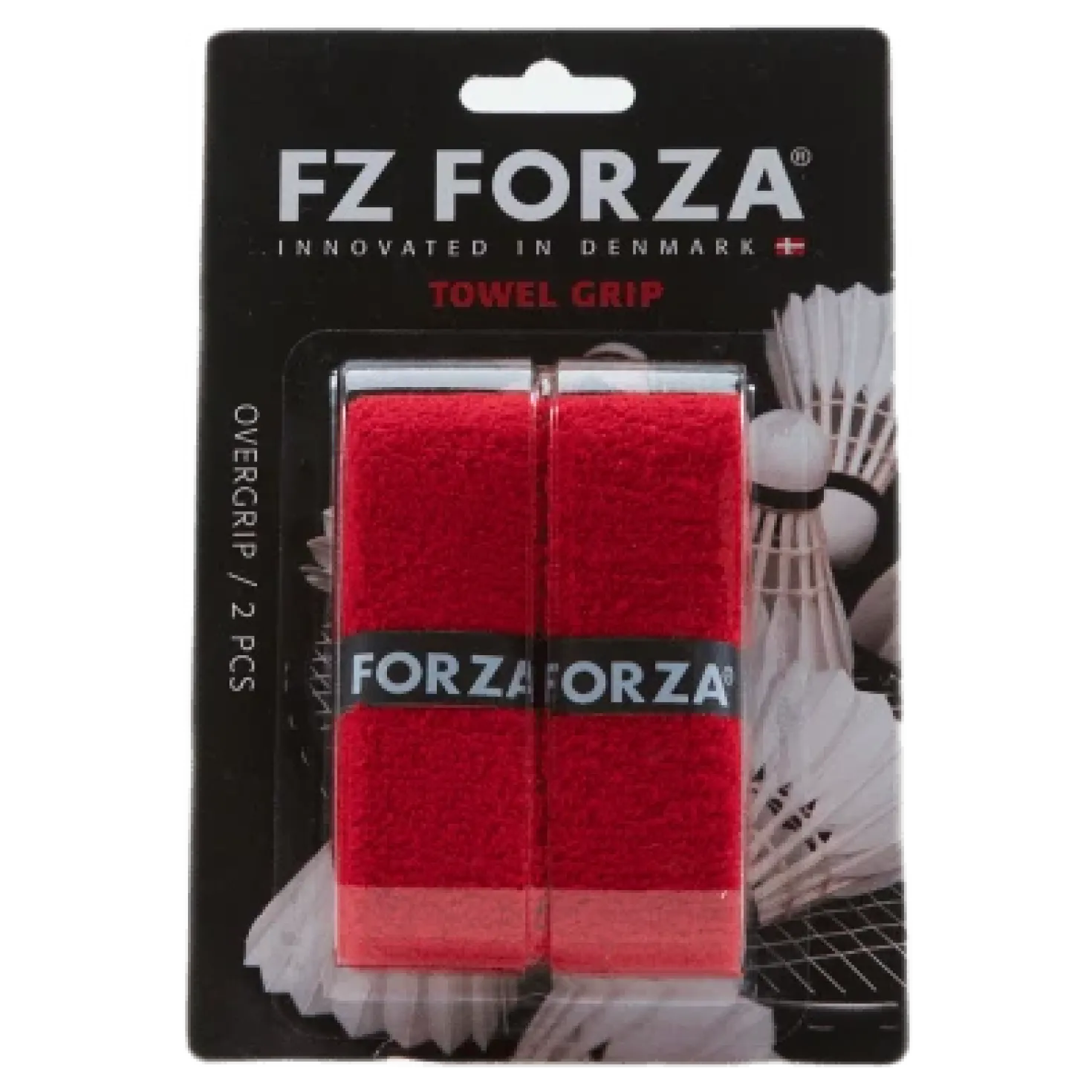 Towel Grip 2pcs. Card Red