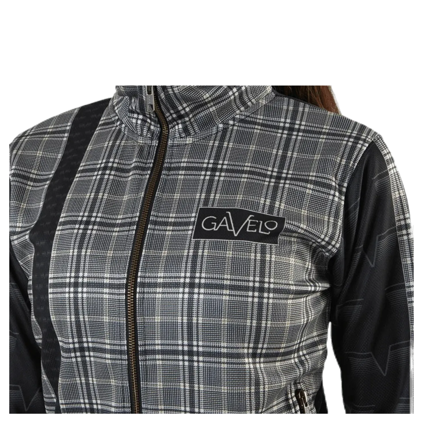 Track Jacket GLNCHCK 3 Black/Beige
