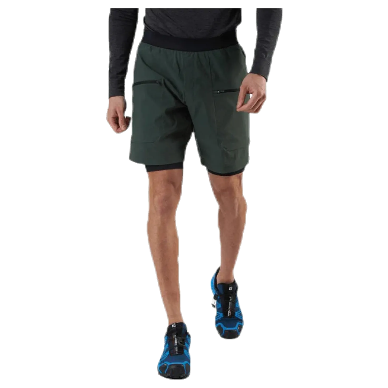 Track Shorts Green