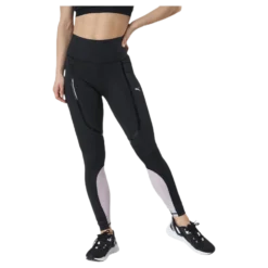 Train Bonded High Waist Full Tight Purple/Black