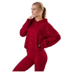 Train First Mile Mono Hoodie Red