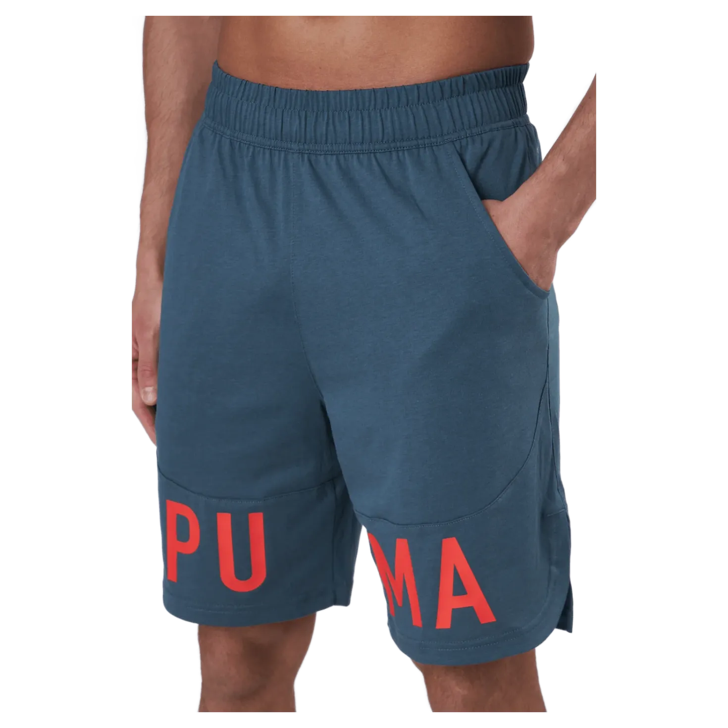 Train Logo 9" Short Dark Slate