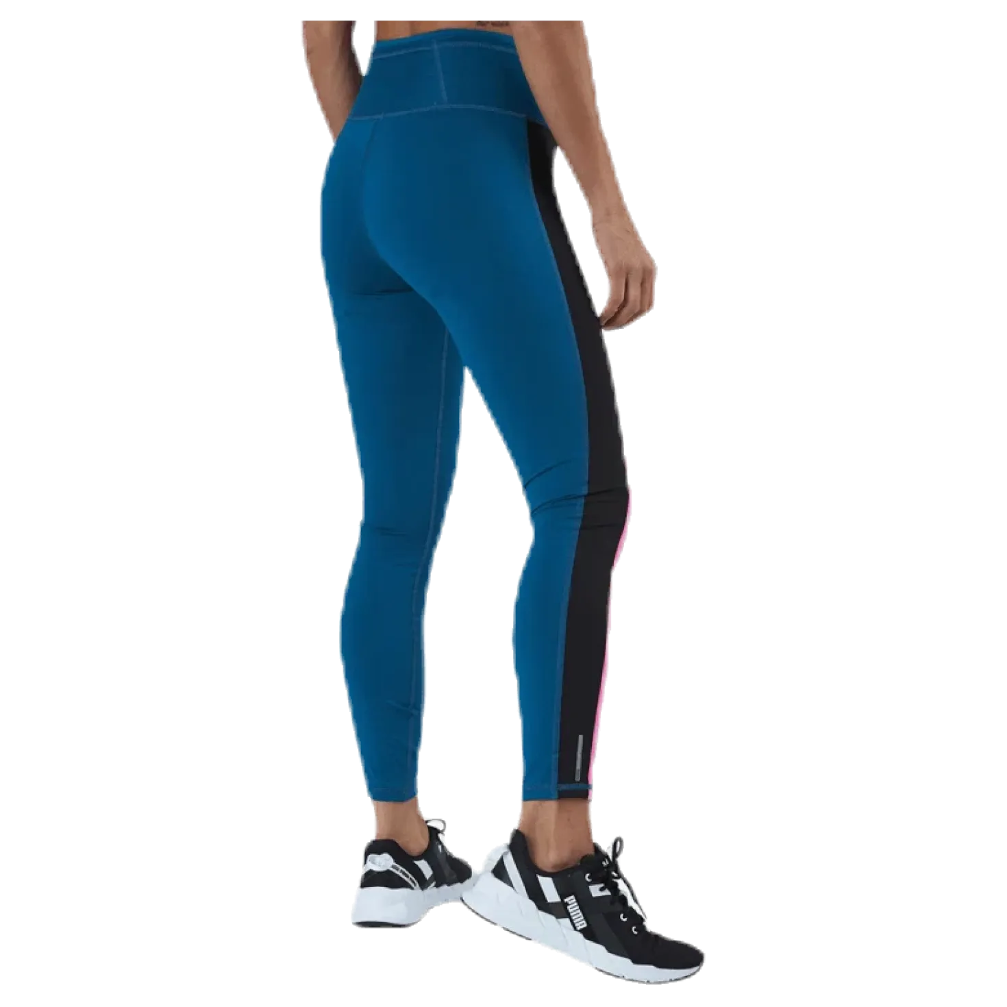 Train Shine High Rise 7/8 Tight Blue