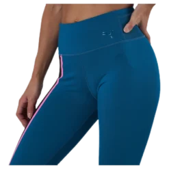 Train Shine High Rise 7/8 Tight Blue