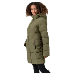 Transit Insulation Longline Jacket Green