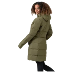 Transit Insulation Longline Jacket Green
