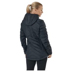 Transition Down Hoodie W Black