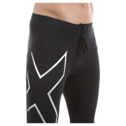 TR2 Compression Tights Black/Silver