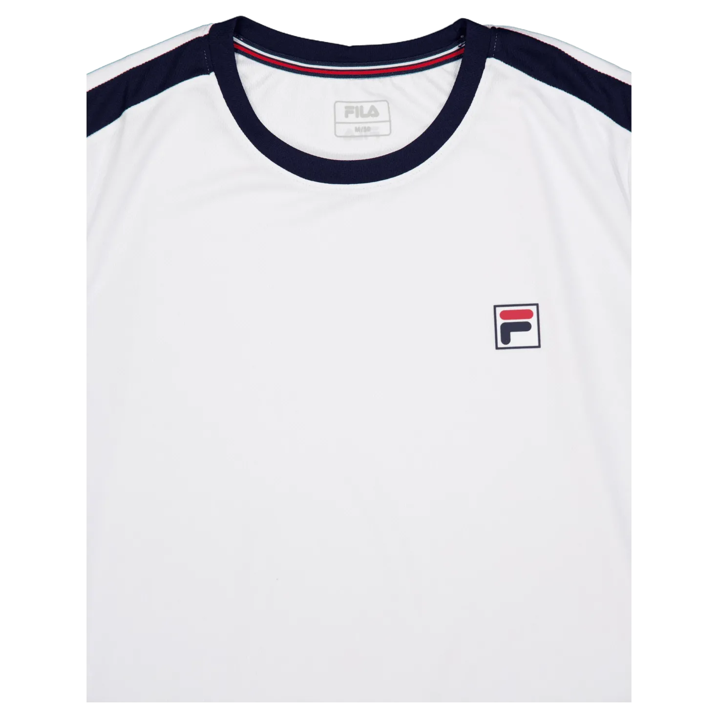 T-shirt Elias White/navy