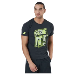 T-shirt Message Black