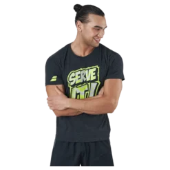 T-shirt Message Black