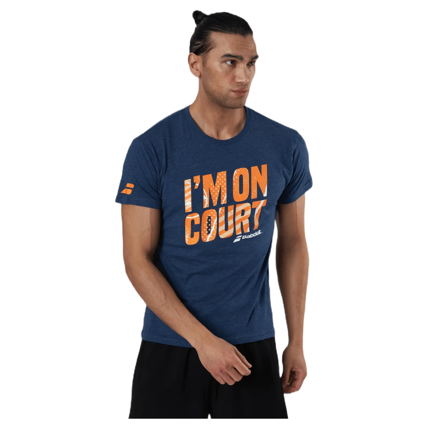 T-Shirt Message blue
