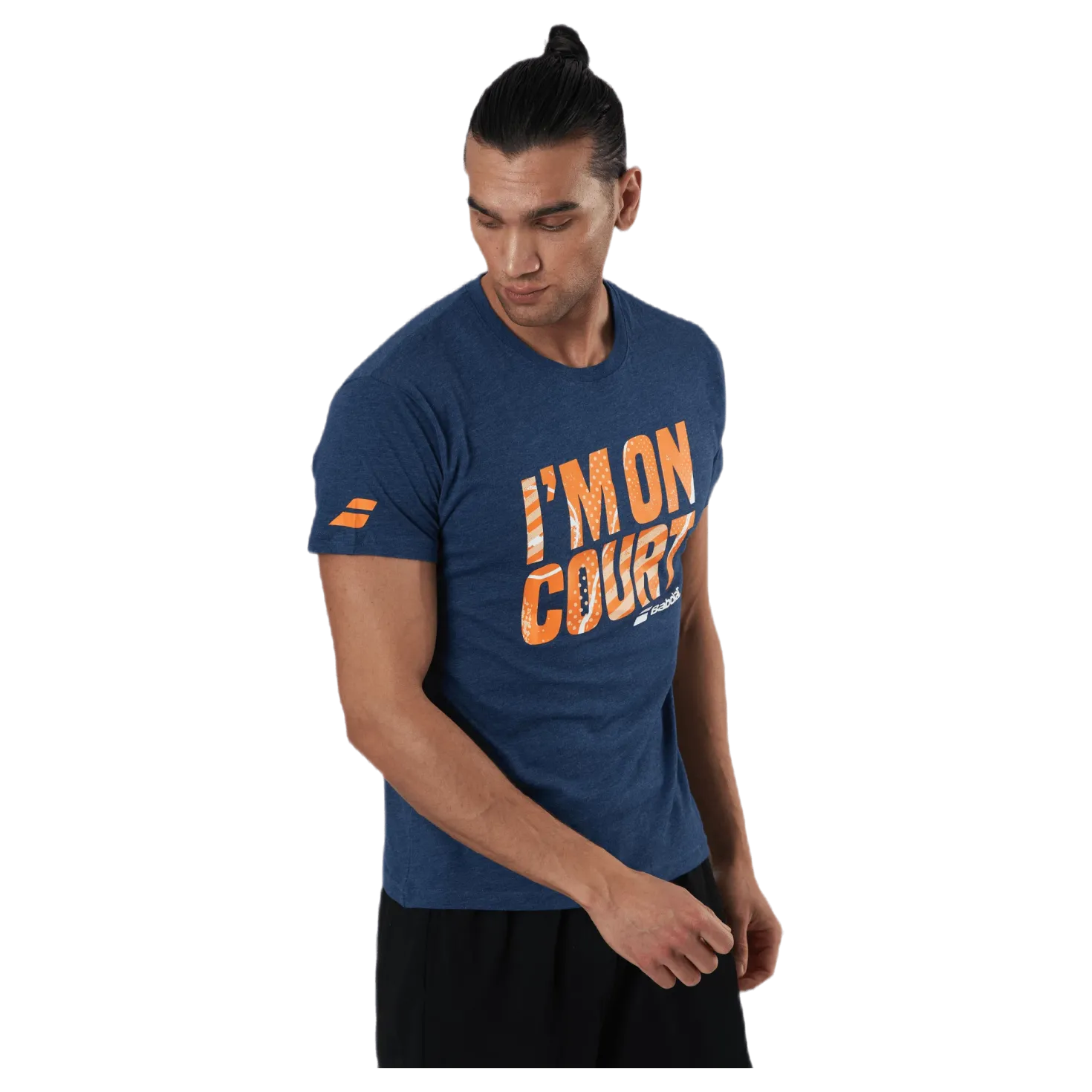 T-Shirt Message blue