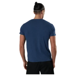T-Shirt Message blue