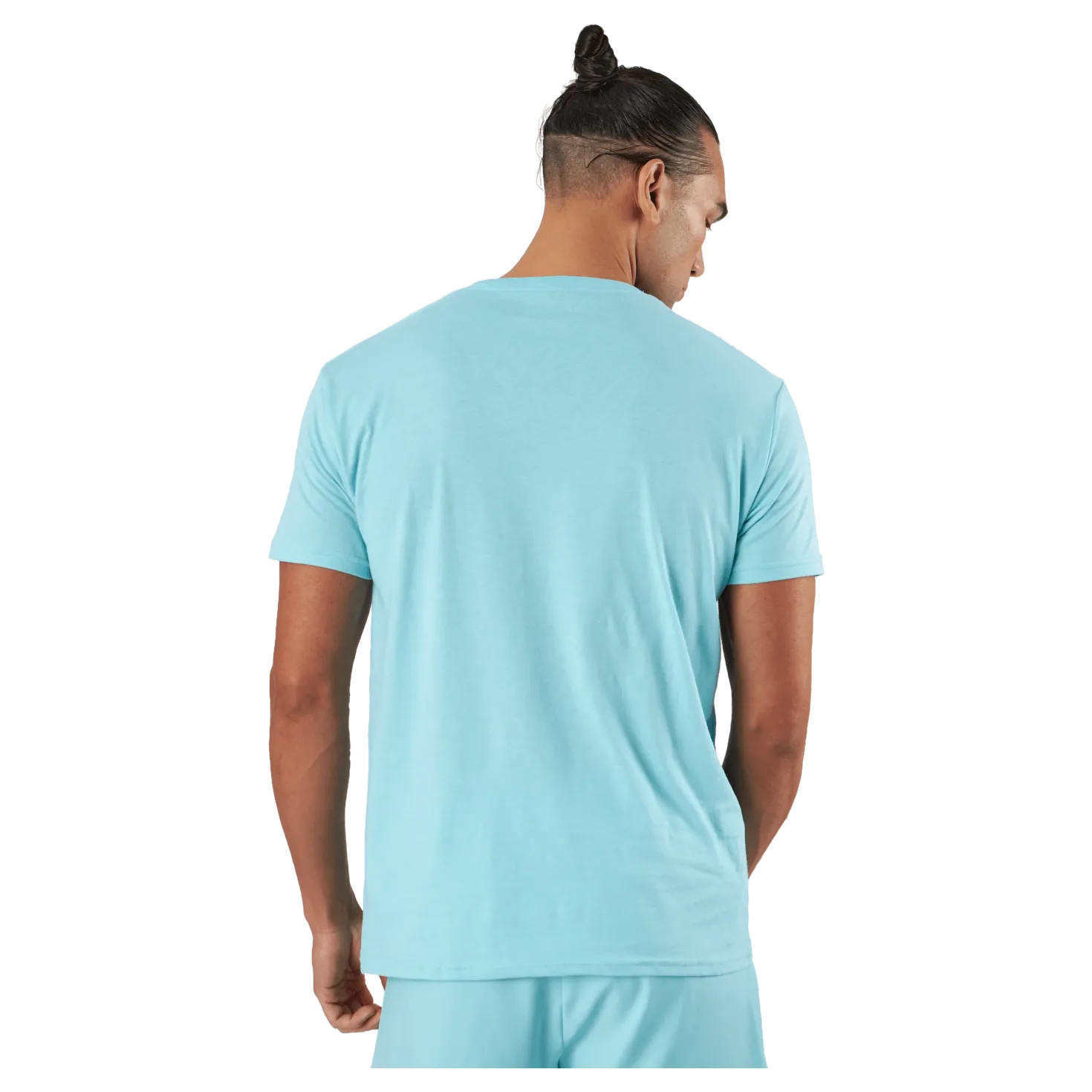 T-shirt Padel Cotton Turquoise
