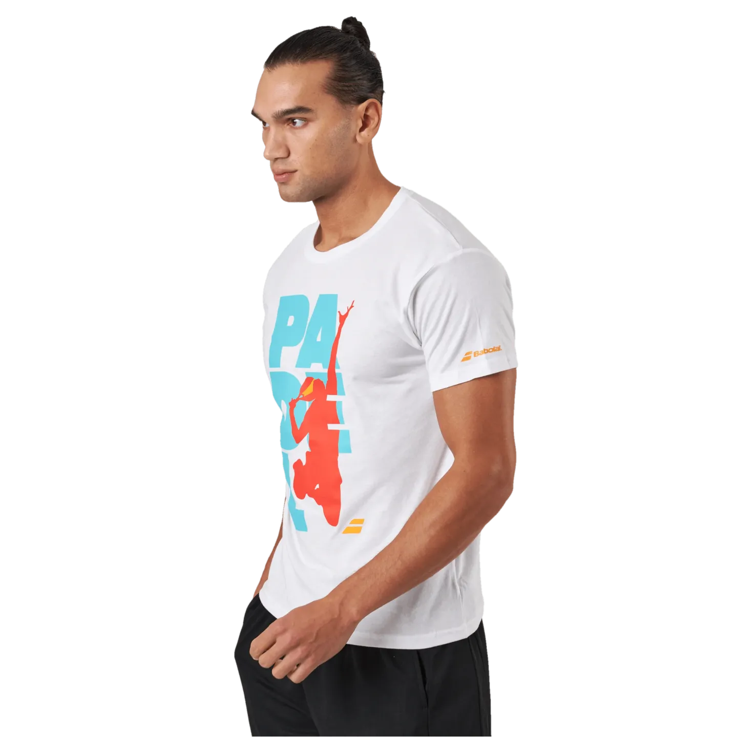 T-shirt Padel Cotton White