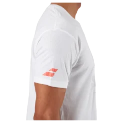 T-shirt Padel Cotton White