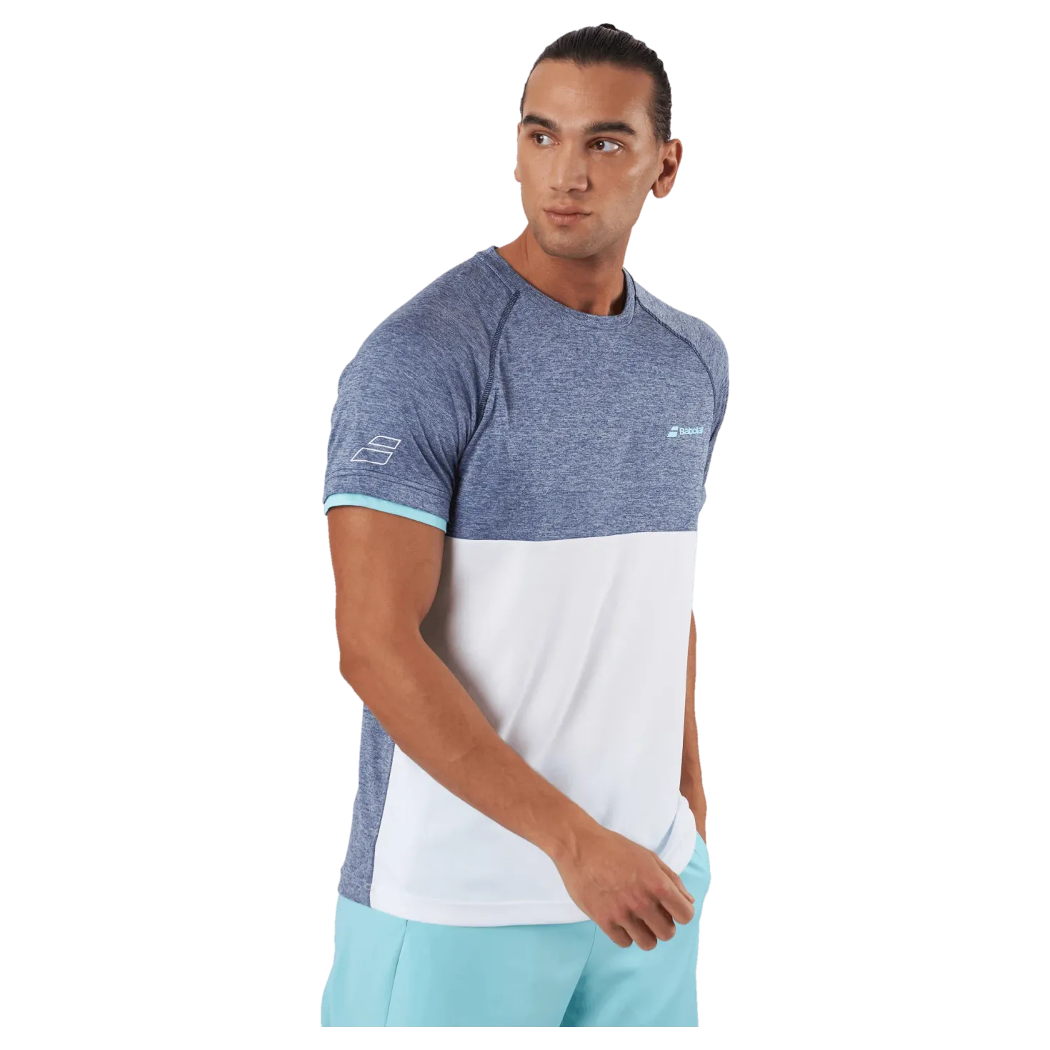 T-shirt Play Crew Neck White Blue