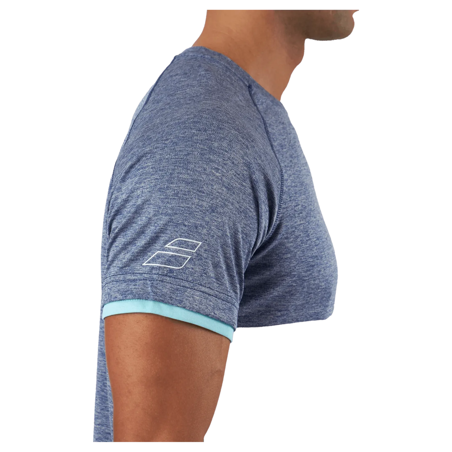 T-shirt Play Crew Neck White Blue