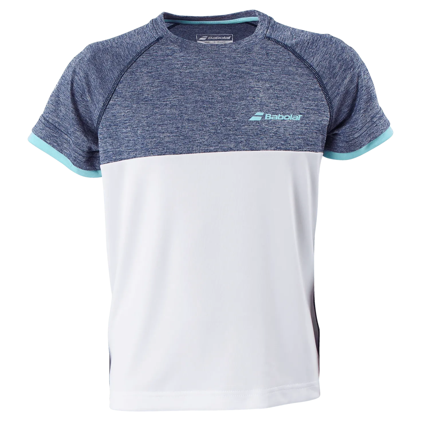 T-shirt Play Crew Neck White Blue