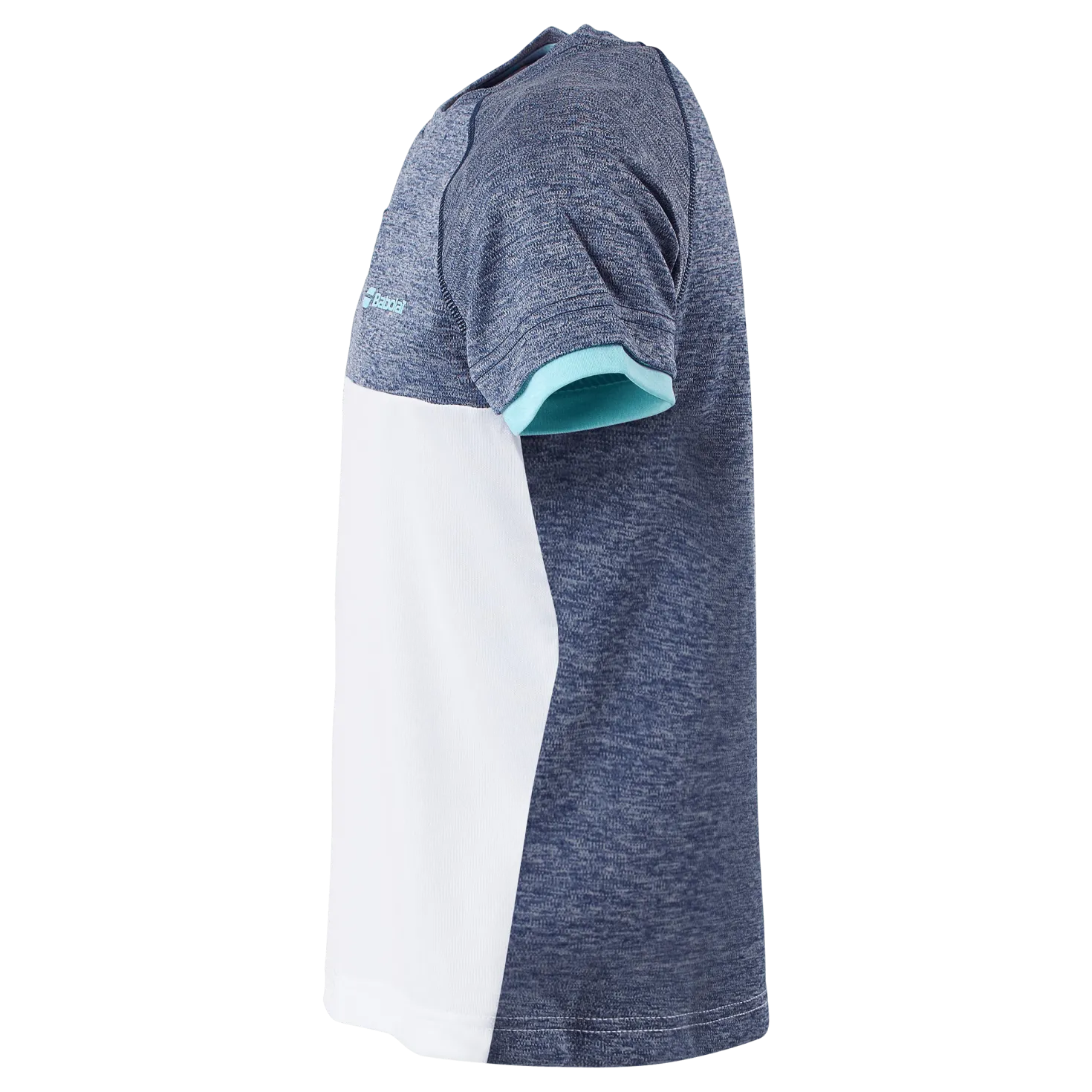 T-shirt Play Crew Neck White Blue