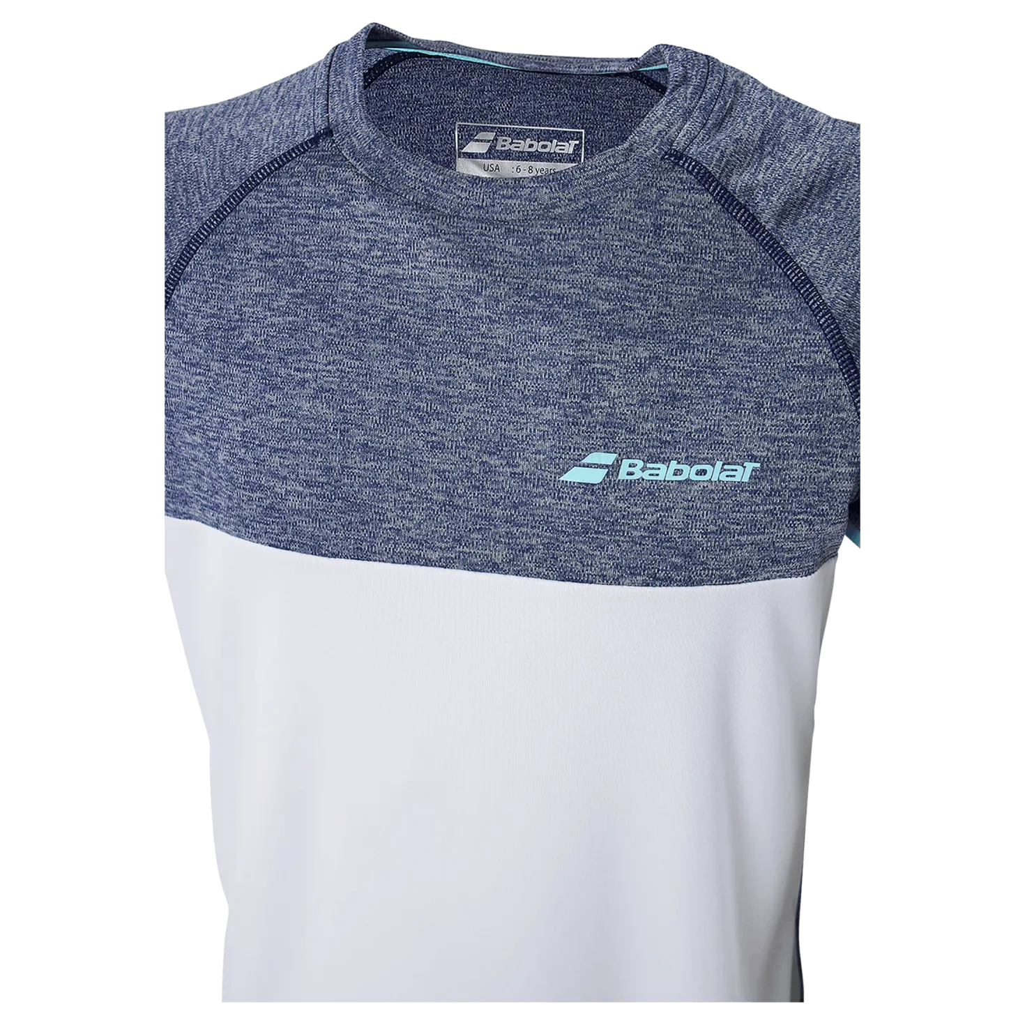 T-shirt Play Crew Neck White Blue