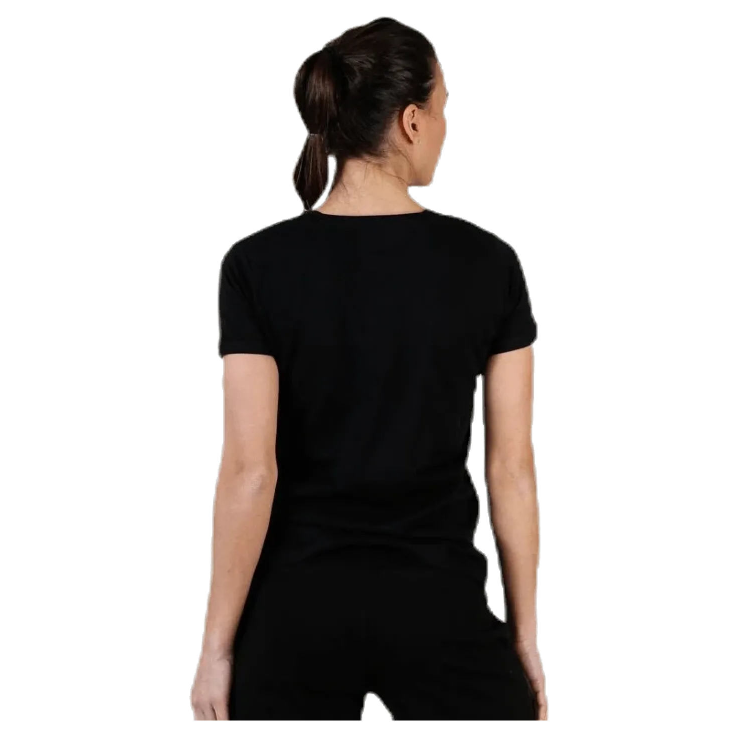 T-Shirt S/S, Logo Momba Black