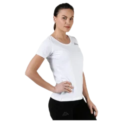 T-Shirt S/S, Logo Momba White