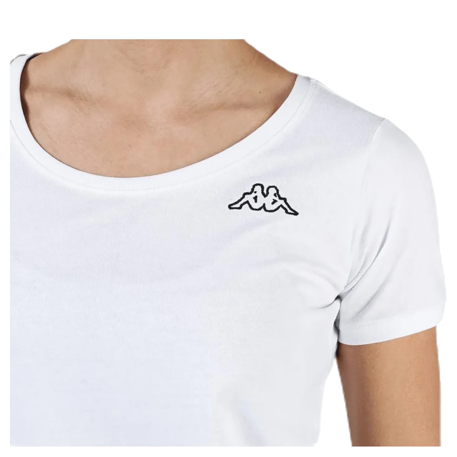 T-Shirt S/S, Logo Momba White