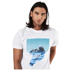 T-shirt Stockholm Recycle Moun White
